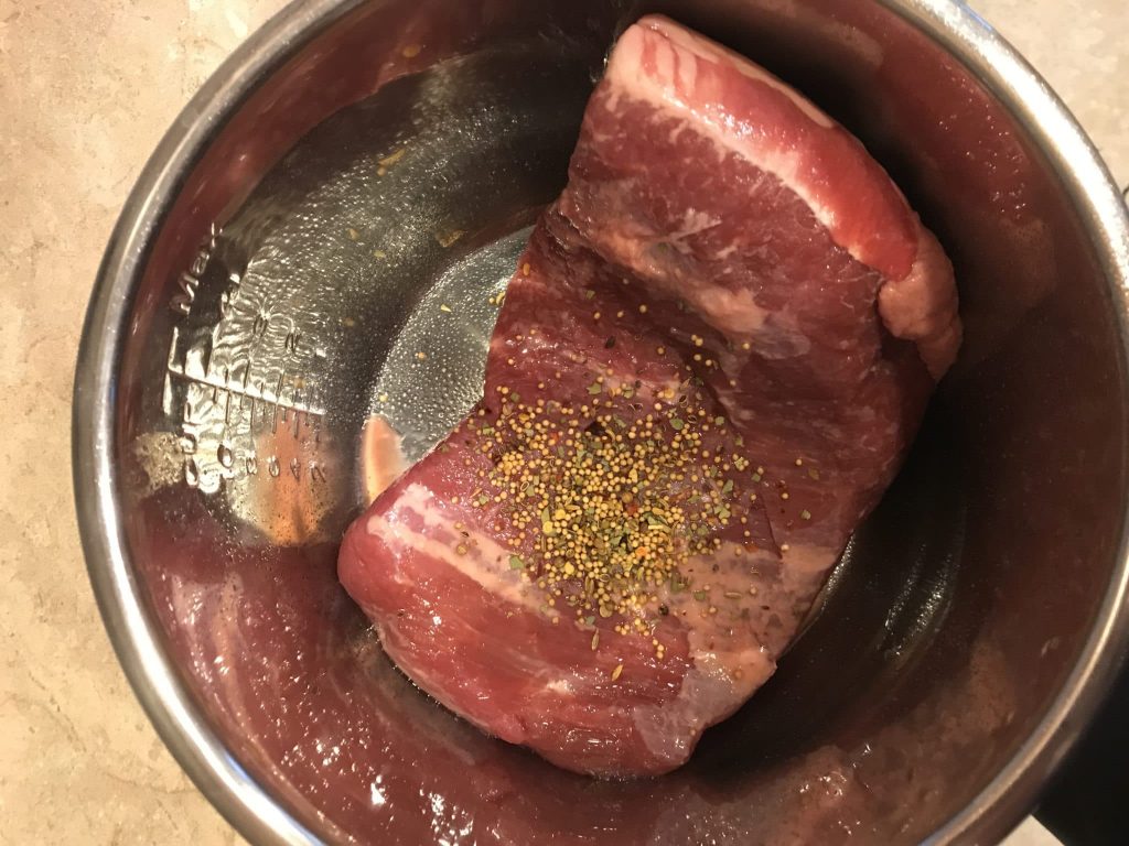 Raw Corned Beef in Instant Pot