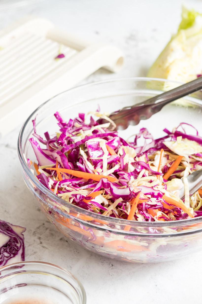Red Cabbage Coleslaw Recipe Vinegar Easy Recipes Today