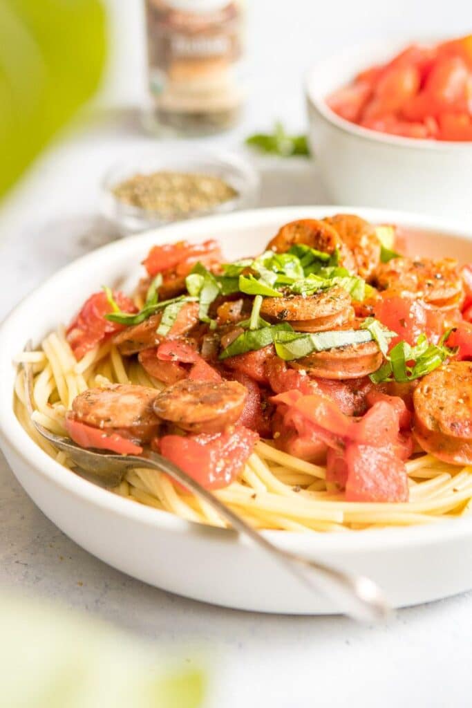 12 Easy Pasta Recipes for One - Nourish Nutrition Blog