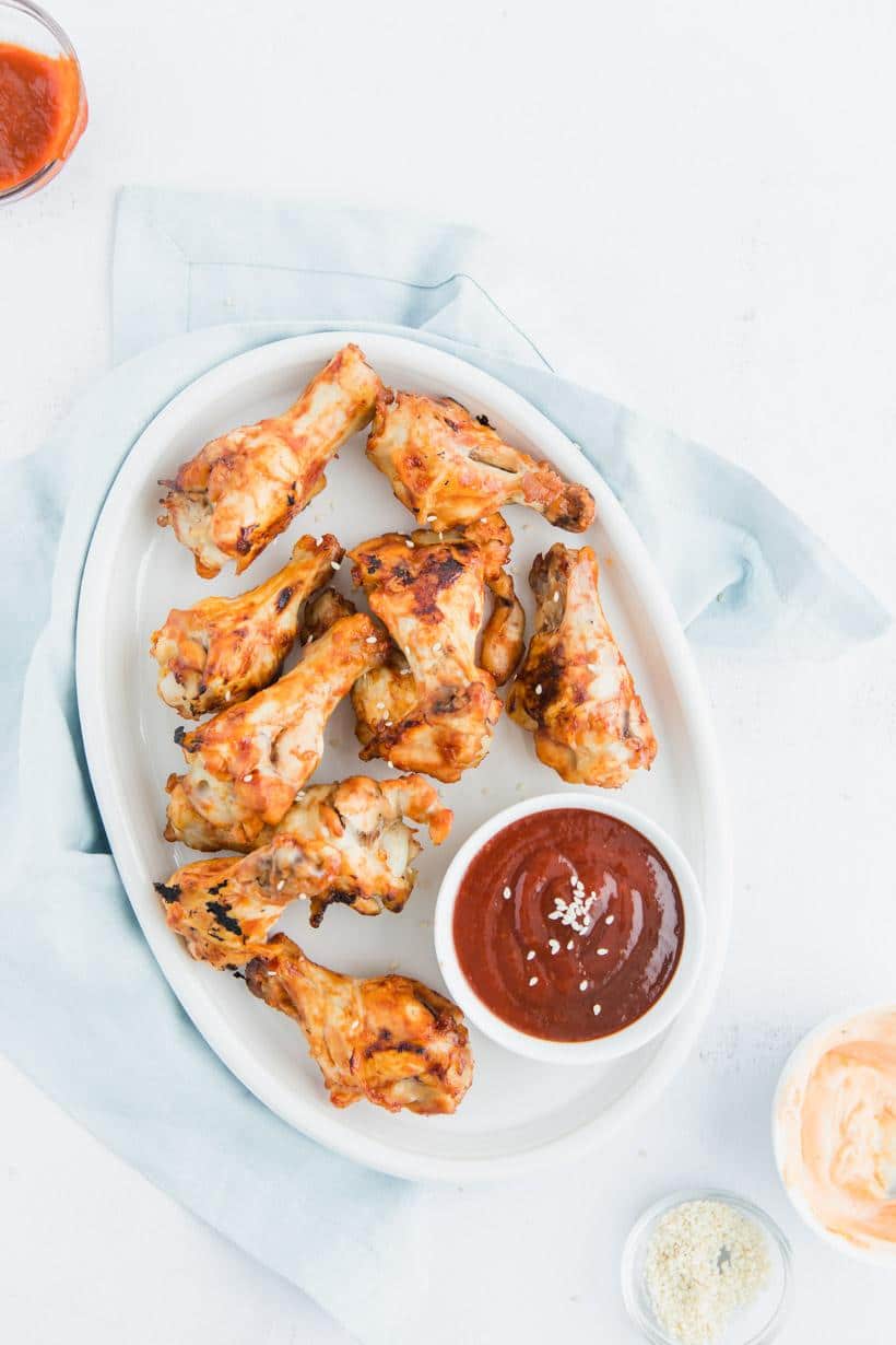 Instant Pot Crispy Chicken Wings Nourish Nutrition Blog