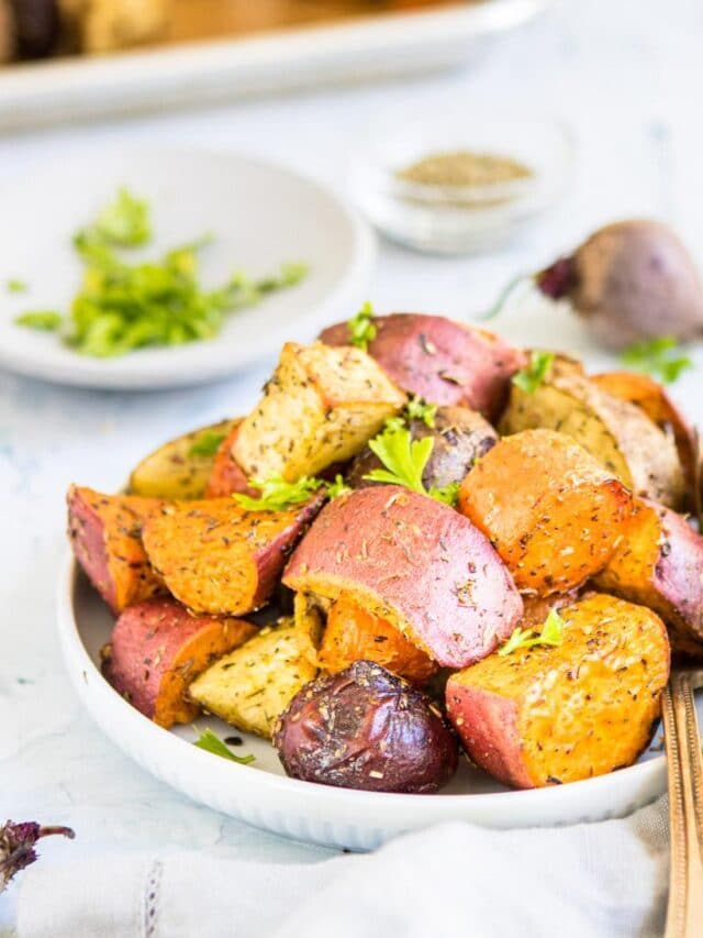 Roasted Beets and Potatoes