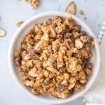 protein granola in a bowl