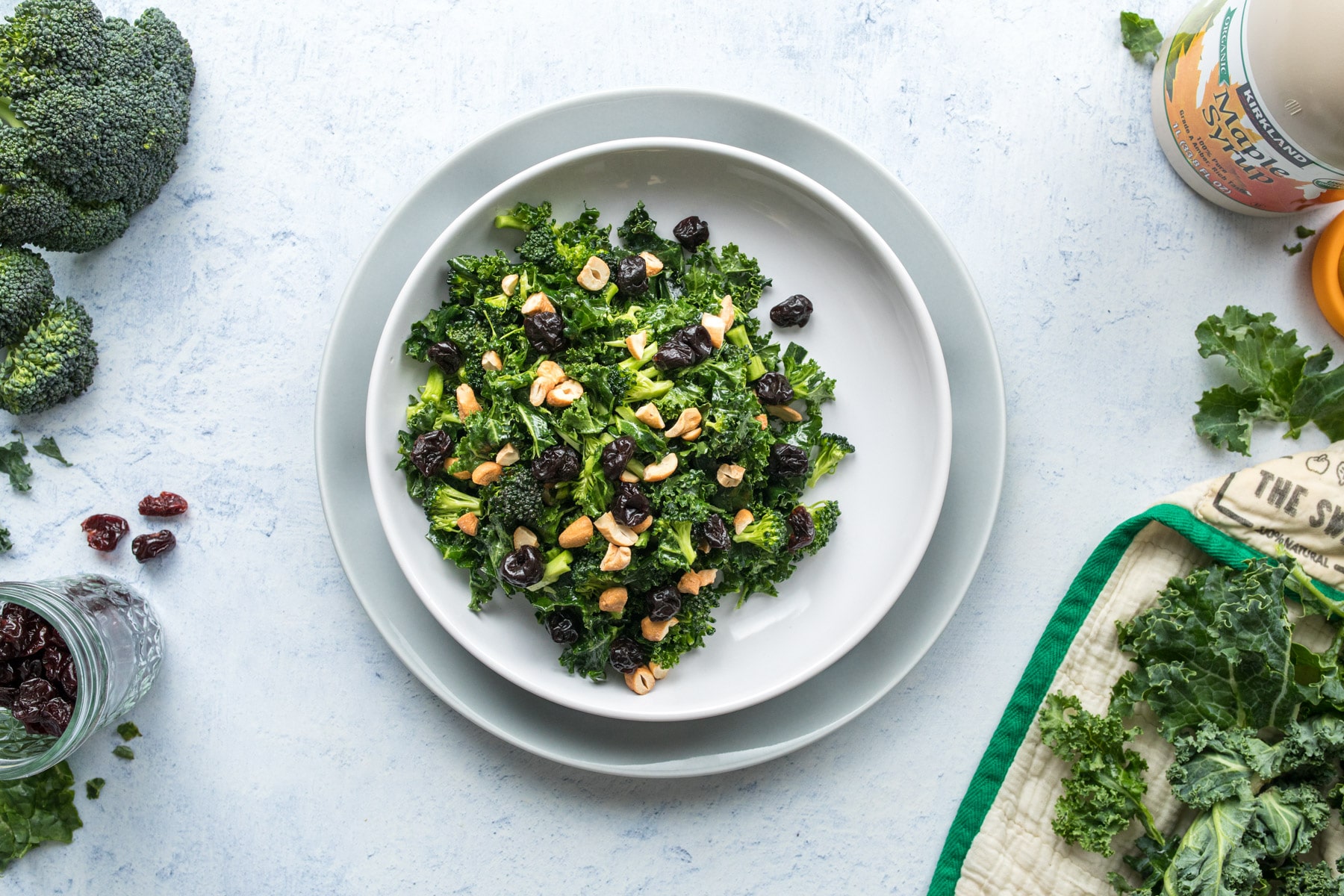 kale salad in a bowl