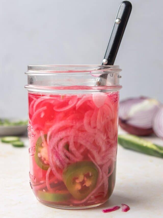 Spicy Pickled Onions