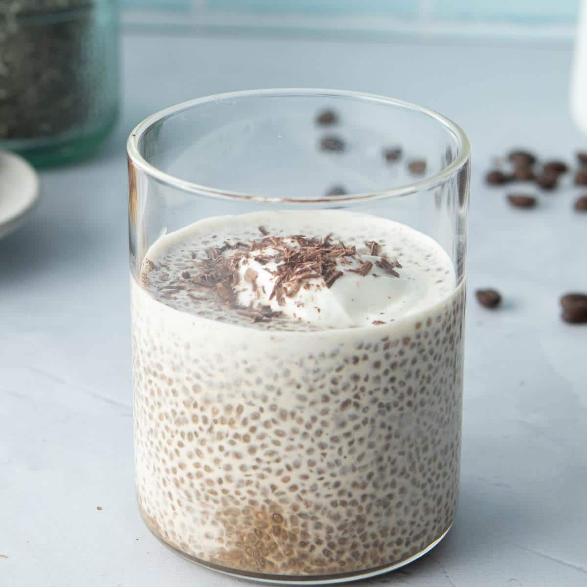 Coffee Chia Pudding - Nourish Nutrition Blog