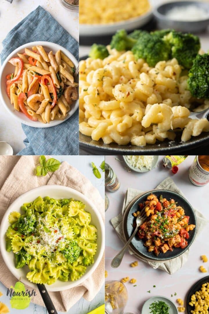 12 Easy Pasta Recipes for One - Nourish Nutrition Blog