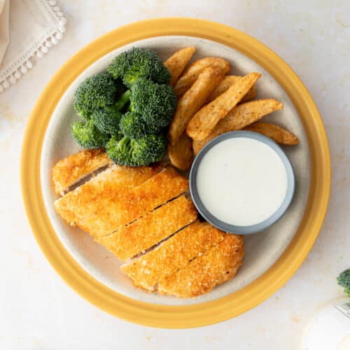 Juicy Baked Panko Chicken for One Nourish Nutrition Blog