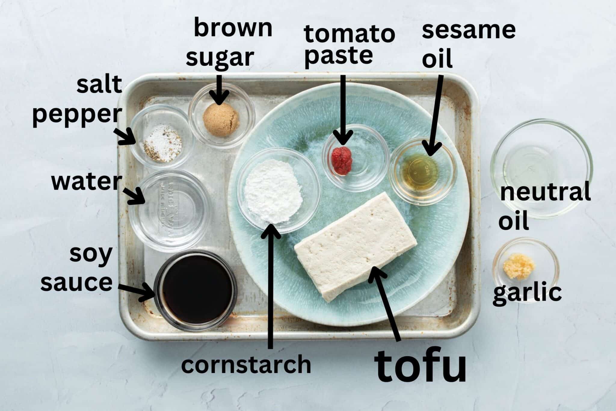 Sticky Tofu for One - Nourish Nutrition Blog