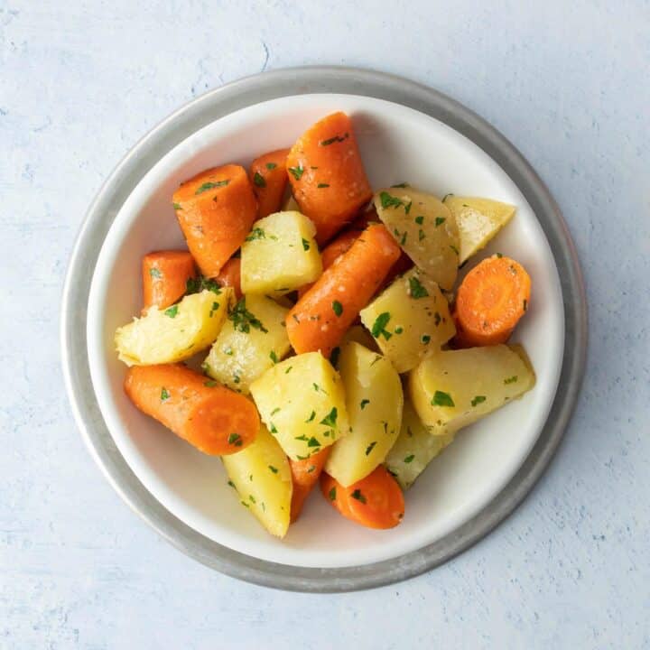 Instant Pot Potatoes and Carrots Nourish Nutrition Blog