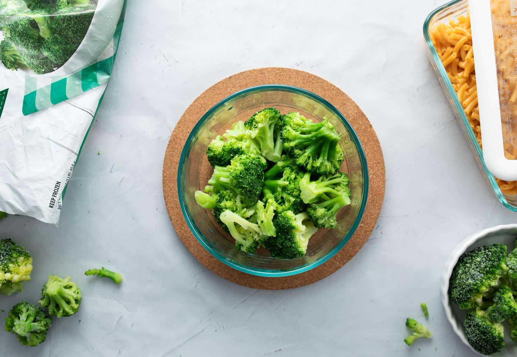 bowl of cooked broccoli